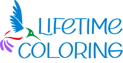 Lifetime Coloring Logo