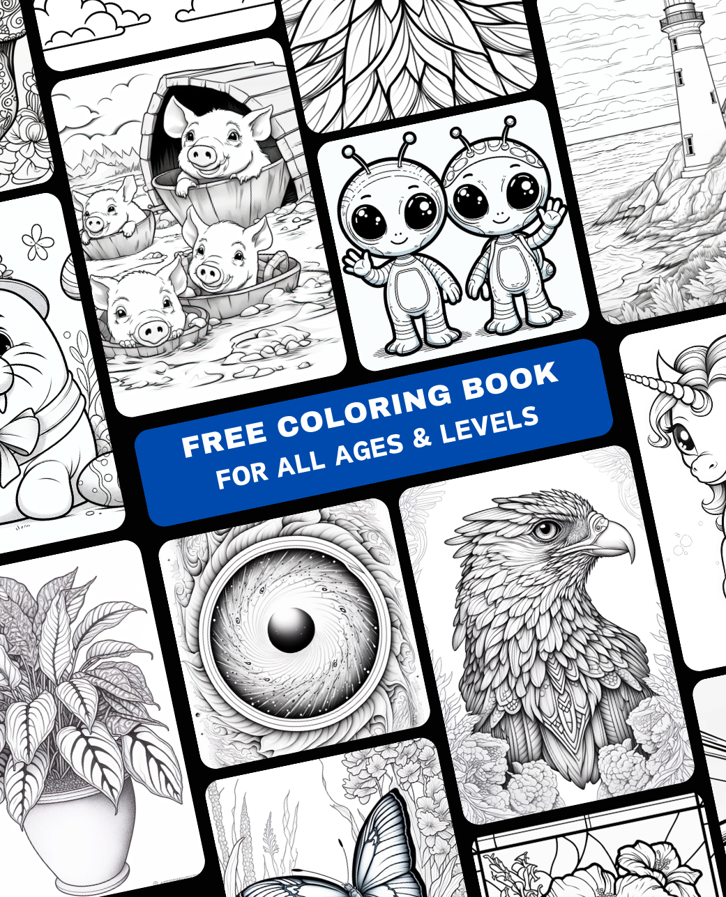 Lifetime Coloring Free Coloring Book