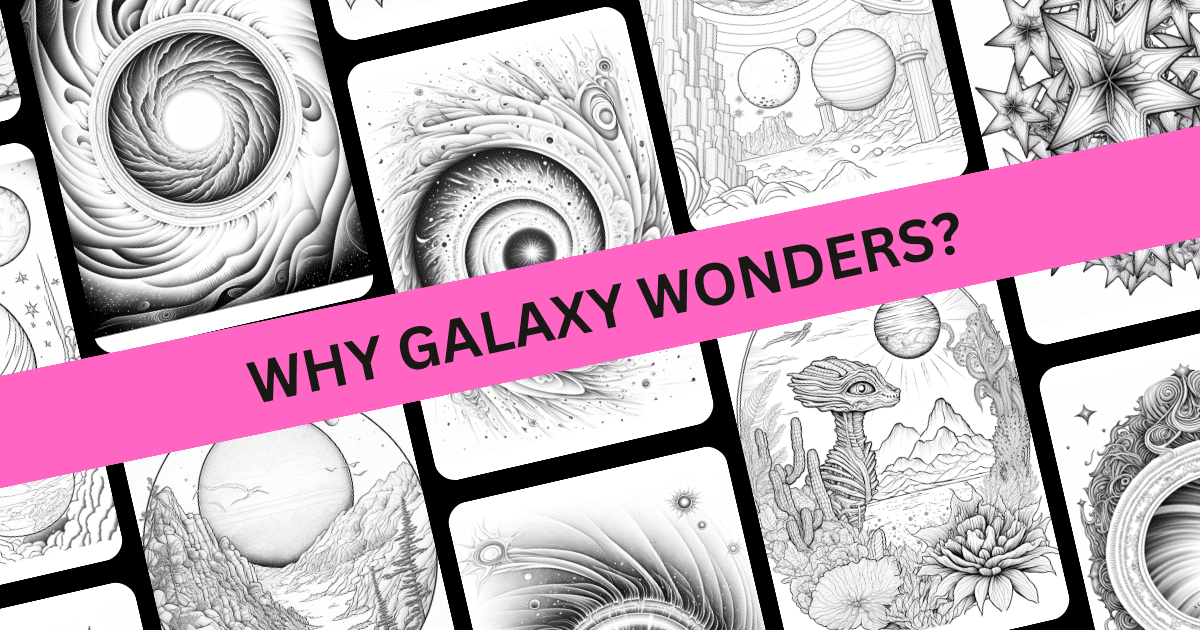 Galaxy Wonders Coloring Book