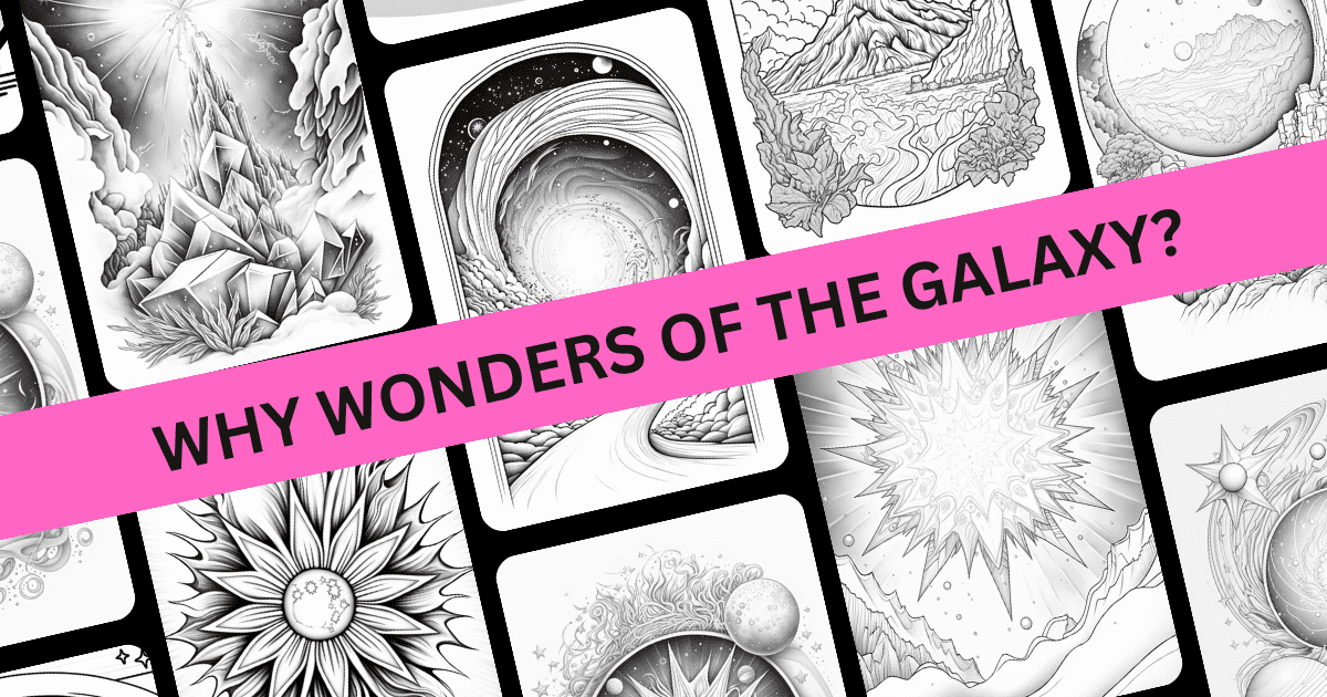 Wonders of The Galaxy Coloring Book