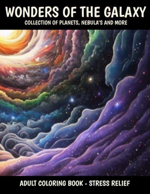 Wonders of The Galaxy Coloring Book